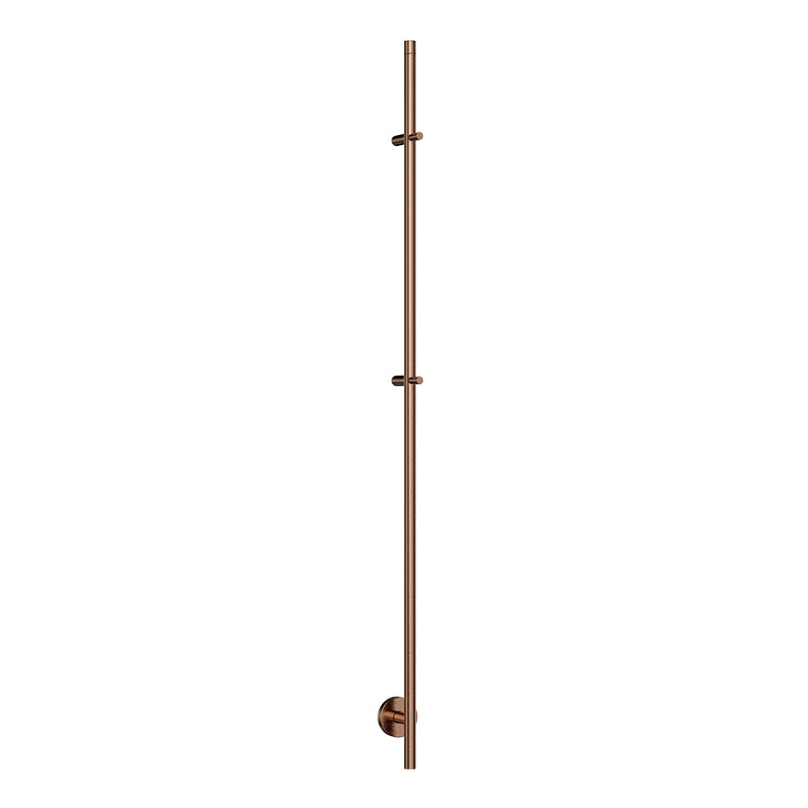 Wiesbaden Callista staafhanddoekradiator Geborsteld brons koper - productfoto