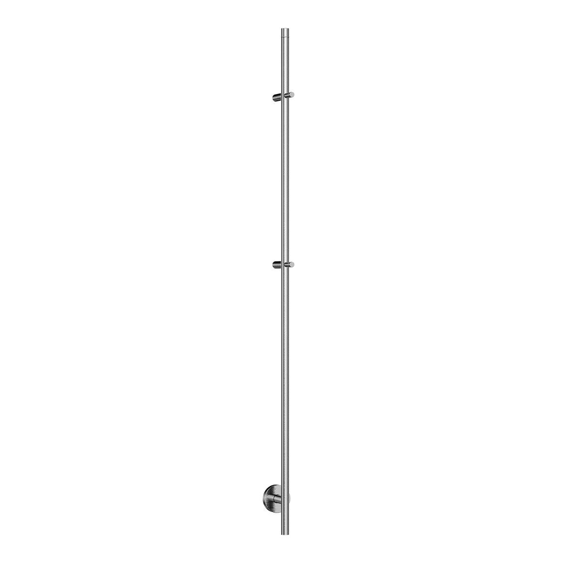 Wiesbaden Callista staafhanddoekradiator Geborsteld staal - productfoto