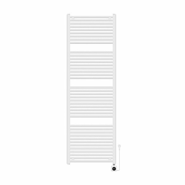 Radiateur électrique Elara Smart WiFi 181,7 x 60 cm blanc brillant