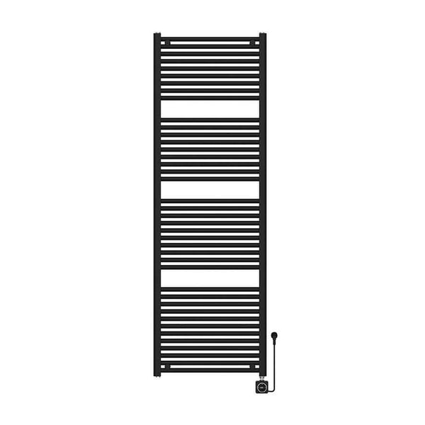 Elara Radiateur électrique Wiesbaden 181,7x60 cm Intelligent Wifi Mat Noir