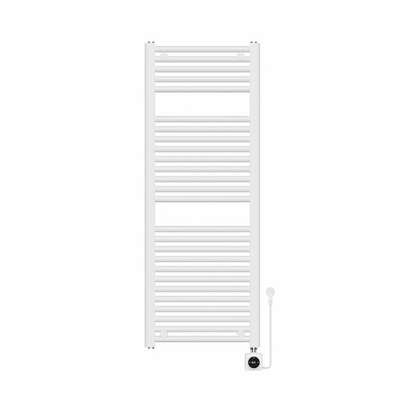 Radiateur électrique Elara Smart WiFi 118,5 x 45 cm blanc brillant
