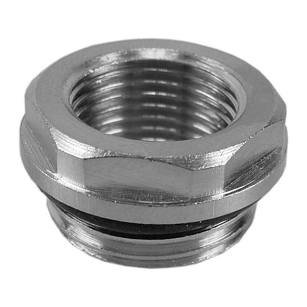 Riko radiator-reduceerplug 1/2" x 3/4" met O-ring