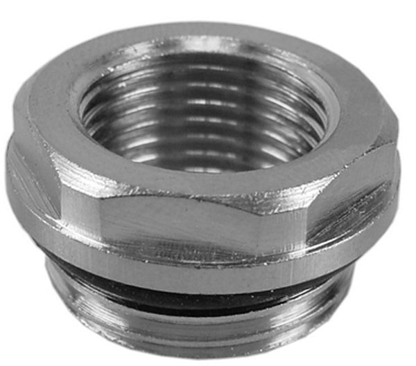 Riko radiator-reduceerplug 1/2" x 3/4" met O-ring