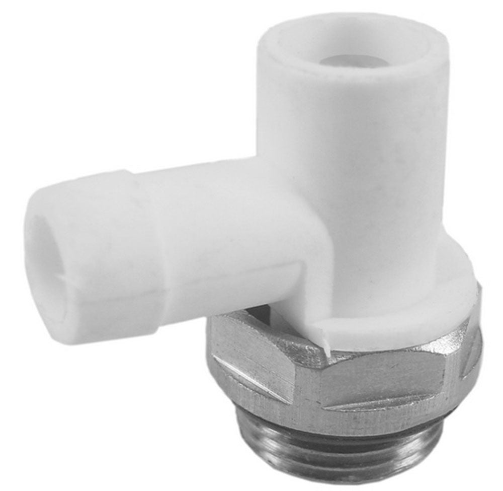 Riko radiator-strangaftapper met O-ring 1/2" - productfoto