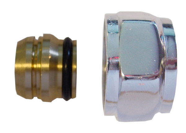 Riko knelset 3/4" x 15 mm knel chroom