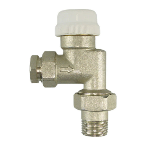 Riko thermostatisch ventiel axiaal met adaptor 1/2"