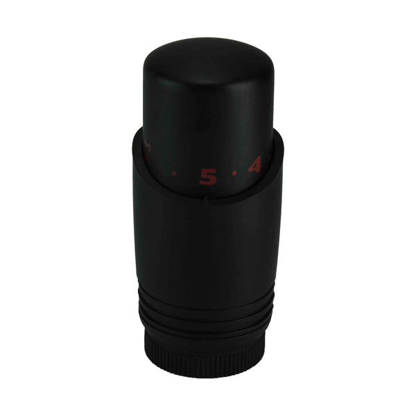Riko luxe thermostaatknop M-30 mat zwart