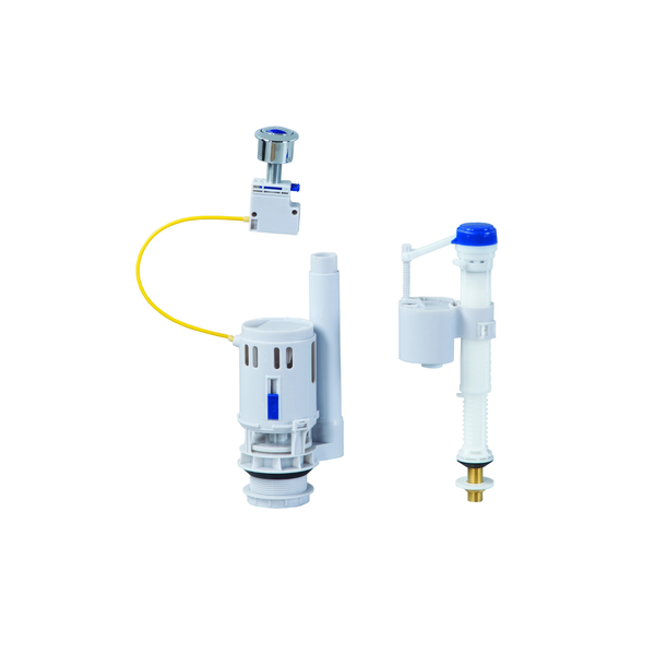 Creavit dubbel spoelmechanisme met kabel – 3/6 liter
