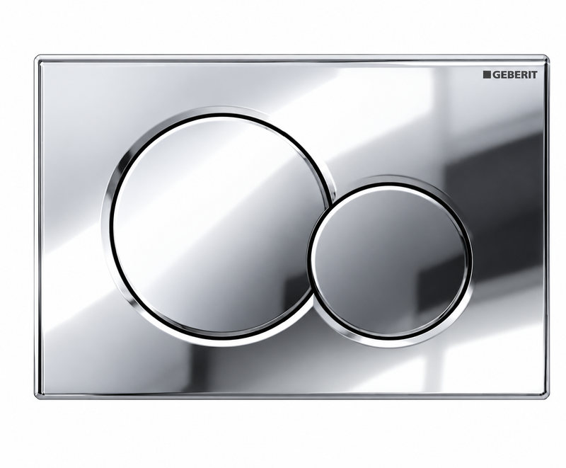 Geberit Sigma01 bedieningsplaat glans chroom