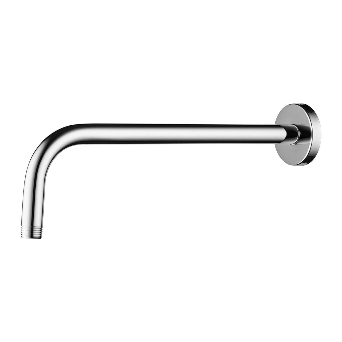 Aloni rainshower wandarm – gebogen - chroom - productfoto #variant_56365648183620