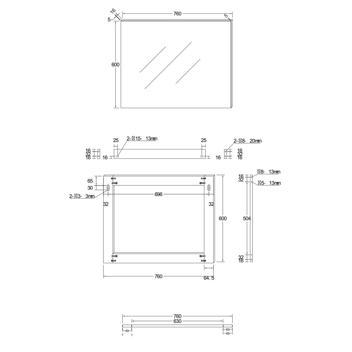 Aloni SP-KEY-80-WIT - techniek - aanzicht 665927 - bron Schwertz & Co