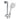 ALONI regendouche Rain Bianco – rond design