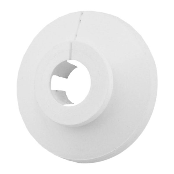 Riko klemrozet rond wit
