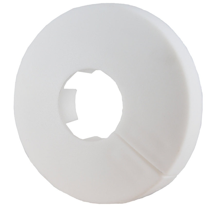 Riko klemrozet rond wit 16 mm - productfoto