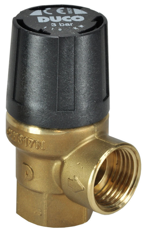 Riko Duco veiligheidsventiel 1/2" bi 3 bar - productfoto