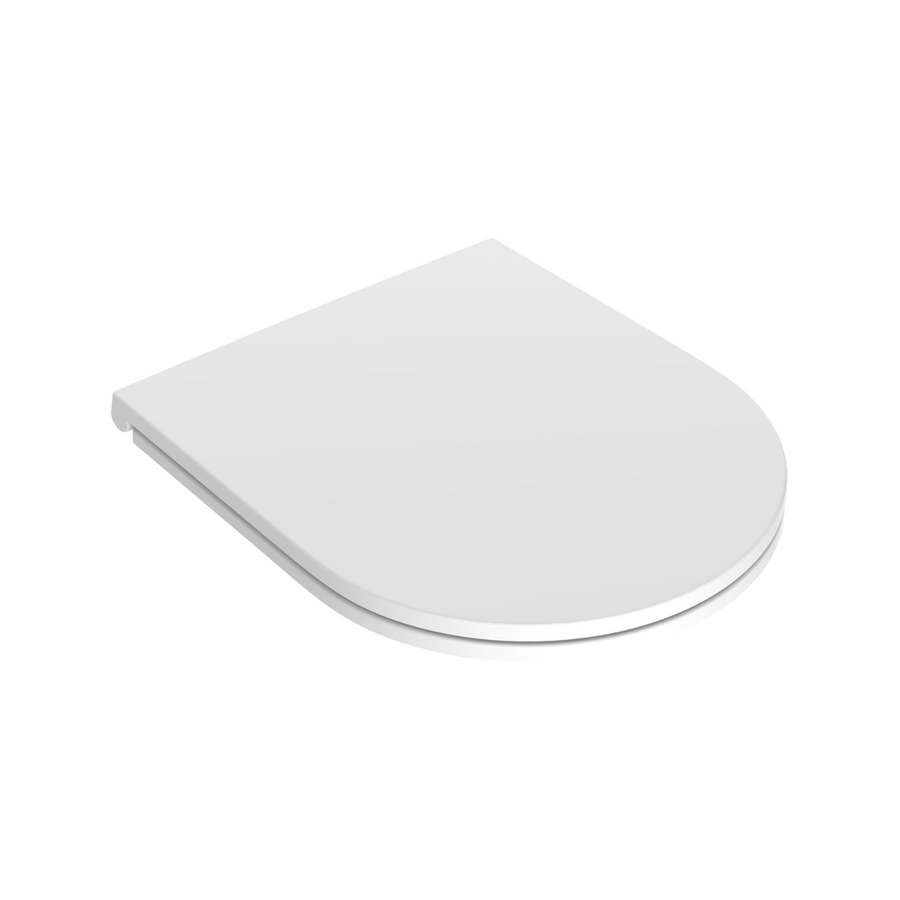 Aloni Premium wc-zitting – slim design – softclose – quick release – topfix – duroplast – RVS scharnieren