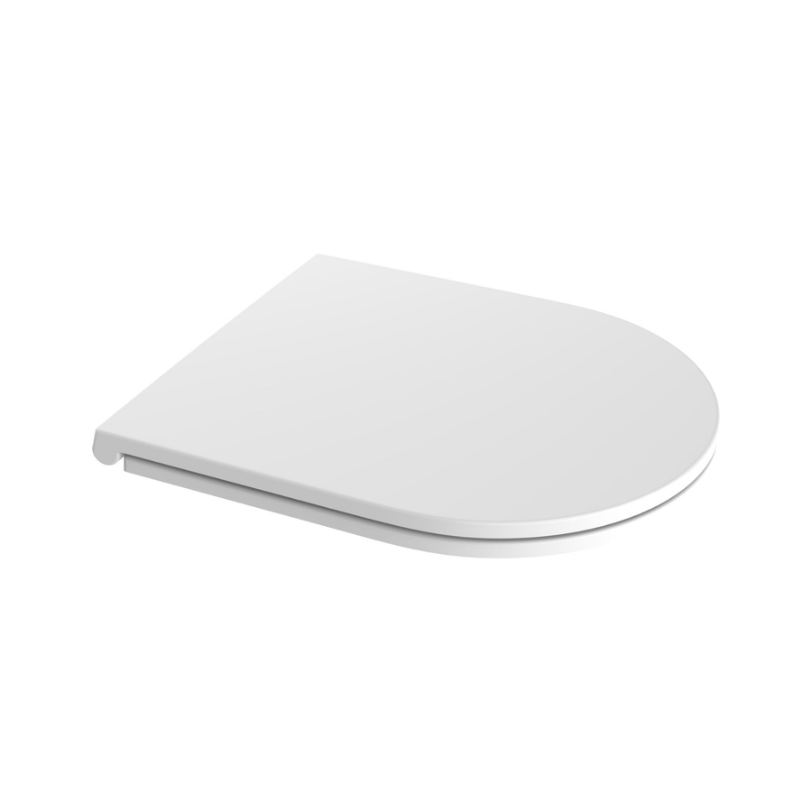 Aloni Premium wc-zitting – slim design – softclose – quick release – topfix – duroplast – RVS scharnieren