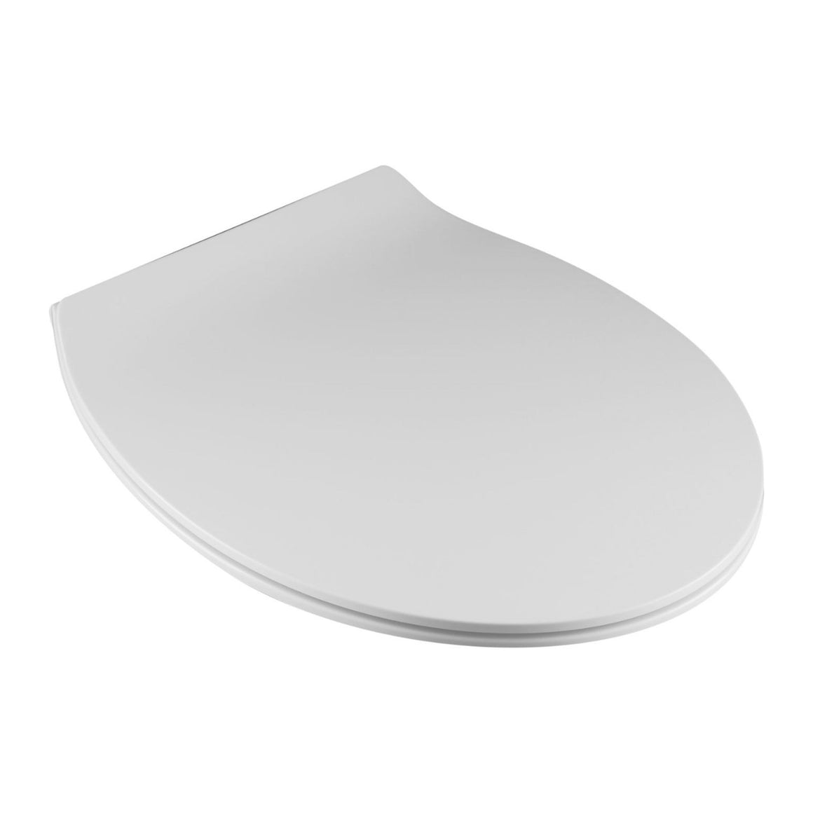 Aloni Premium wc-zitting – slim design – softclose – quick release – topfix – duroplast – RVS scharnieren