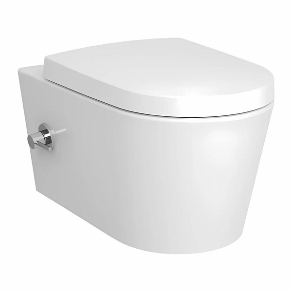 VitrA Nest Rim-ex Wandcloset met Geïntegreerde Bidetkraan