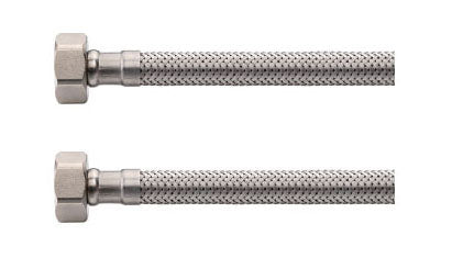 Riko flexibele aansluitslang Kiwa 1/2" bi x 1/2" bi 30 cm rvs - productfoto