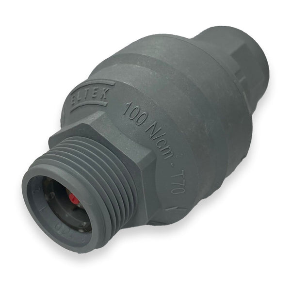Riko Waterslot 3/4" bi x 3/4" bu grijs
