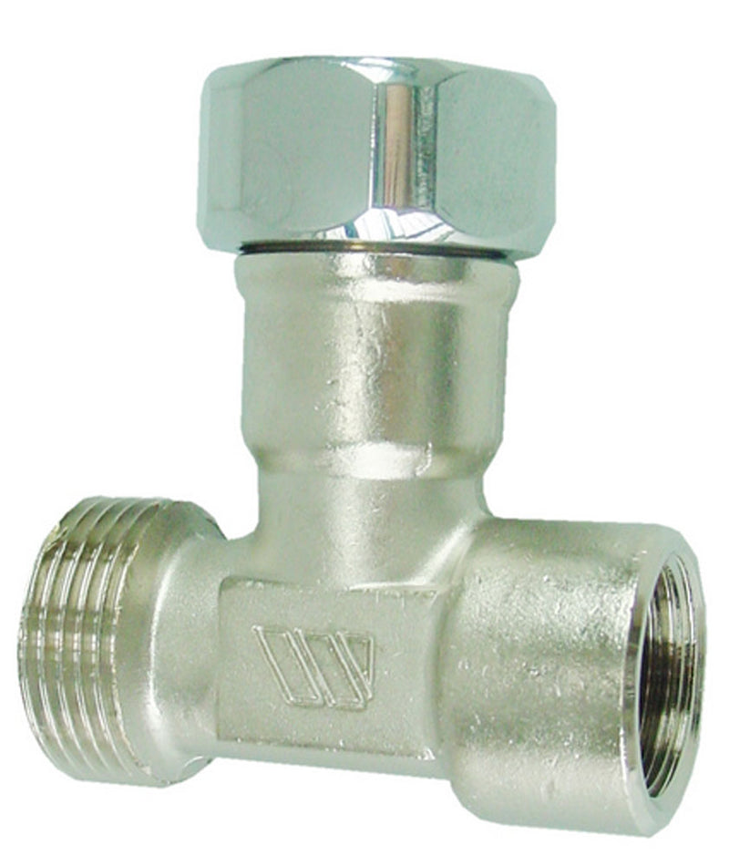 Riko Watts adapter voor waterslagdemper 1/2" bi x 3/4" bu - productfoto