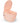Isvea Sentimenti Neo hangtoilet met bidet zalmkleur productfoto open bril #variant_57406644552004