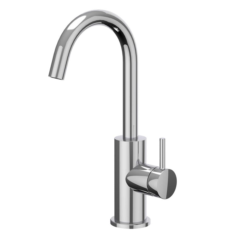 IVY Eenhendel wastafelmengkraan opbouw met draaibare uitloop, coldstart, Chroom - productfoto - SKU 6100251