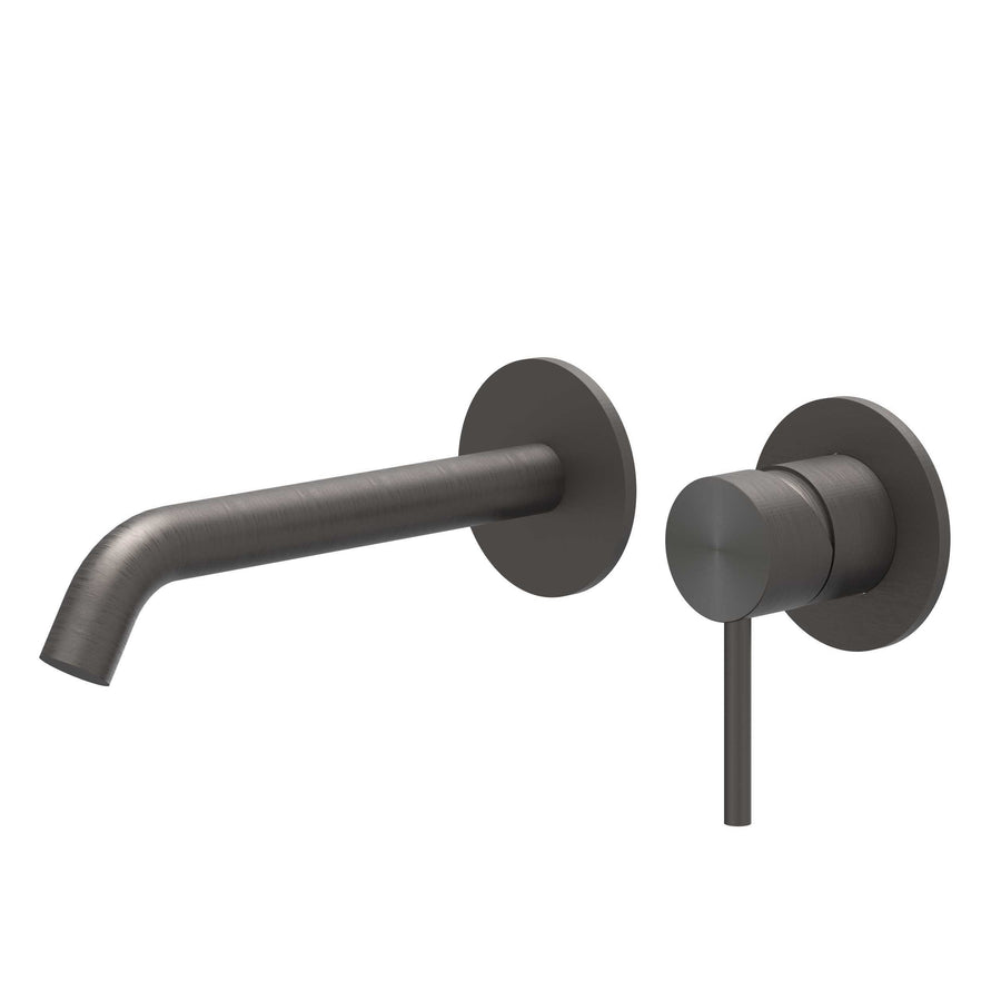 IVY IVY Concord 2-gats Wastafelmengkraan Wandmontage – Cold Start – RVS316 gebr. carbon black PVD