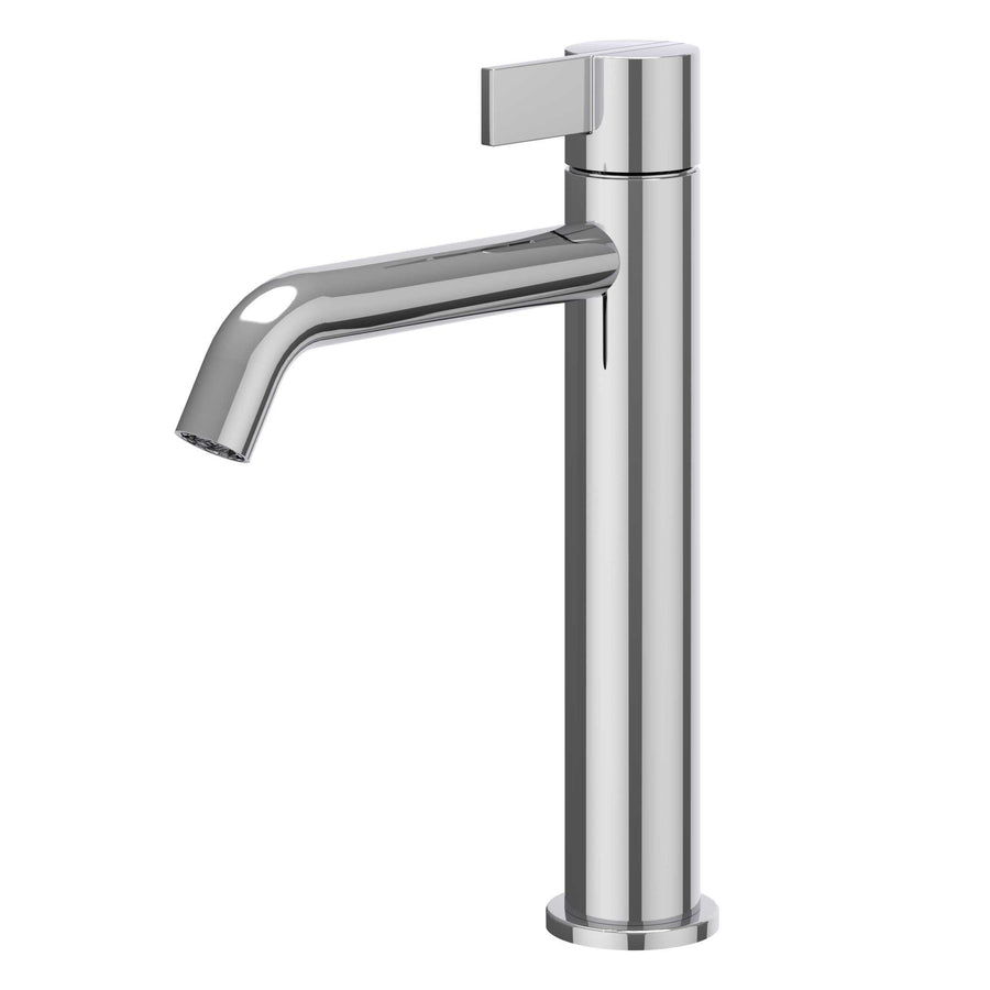 IVY Eenhendel wastafelmengkraan opbouw model M, coldstart, Chroom - productfoto - SKU 6101101