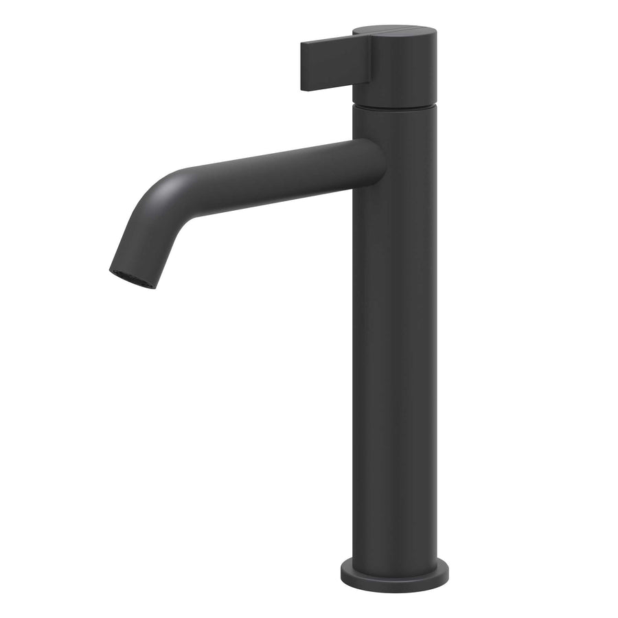 IVY Eenhendel wastafelmengkraan opbouw model M, coldstart, Mat zwart PED - productfoto - SKU 6101102