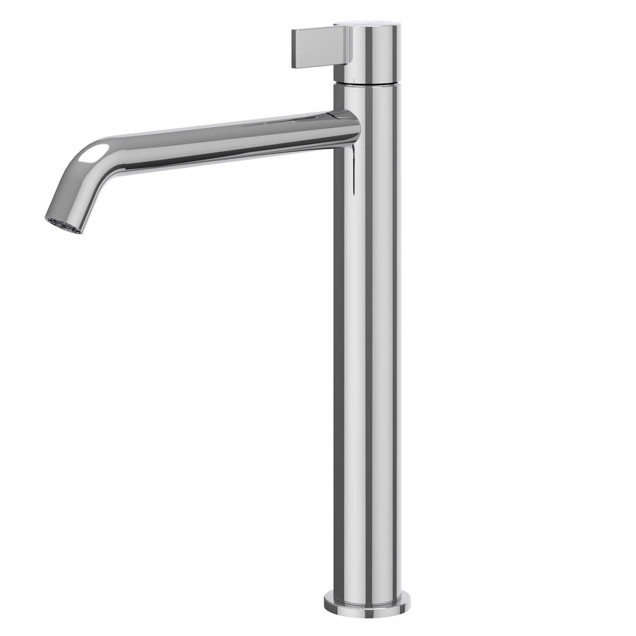 IVY Eenhendel wastafelmengkraan opbouw model L, coldstart, Chroom - productfoto - SKU 6101151