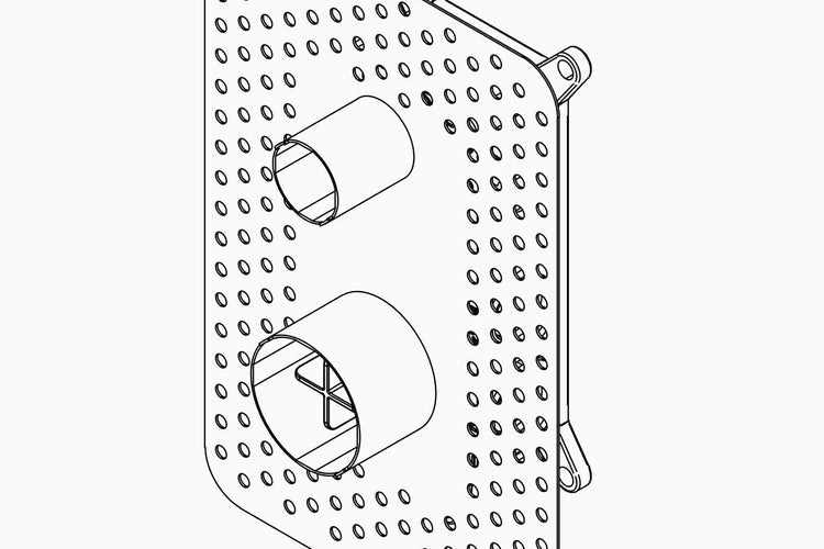 IVY inbouwbox 2-gats wastafelmengkraan – productdetail