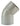Nicolle afvoerbocht dubbele mof 110 mm 45 graden PVC - productfoto