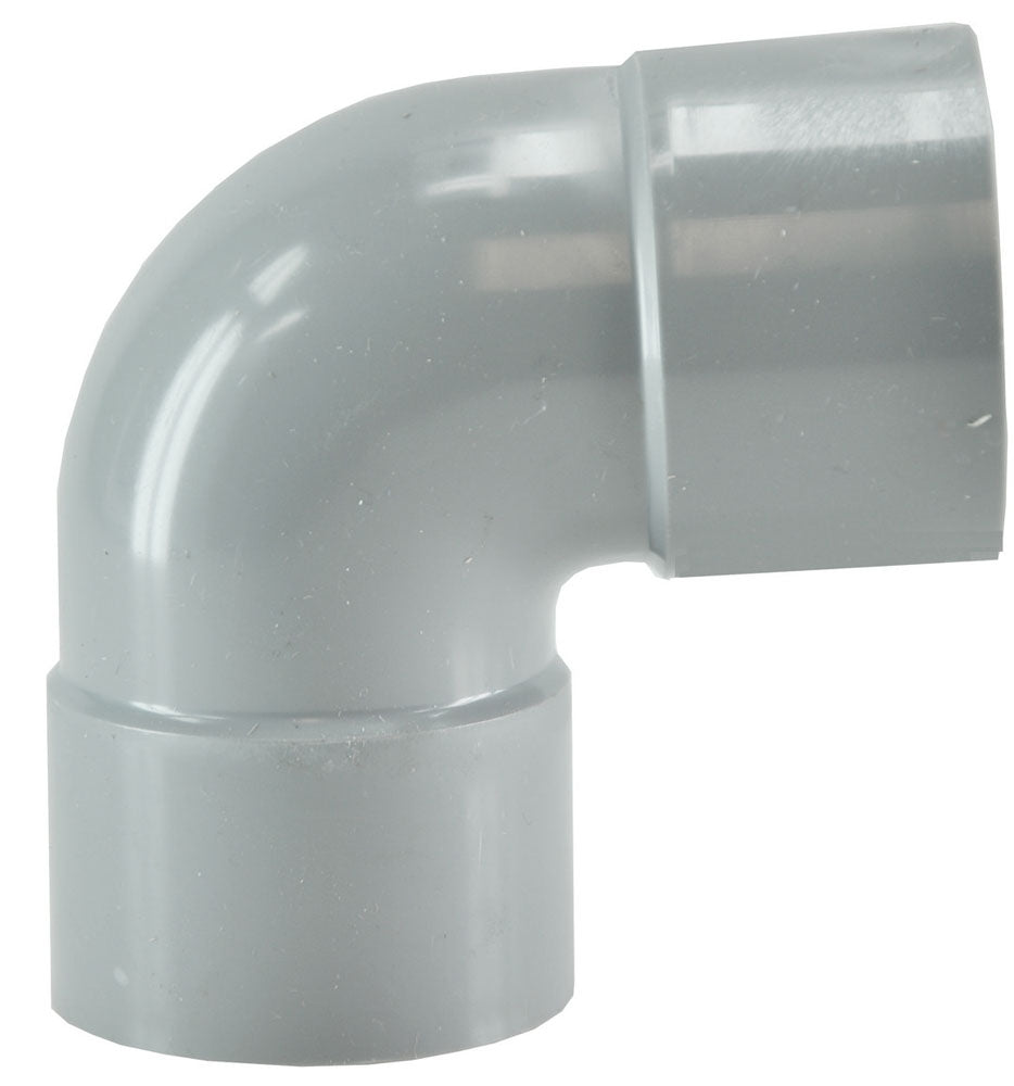 Nicolle/ Jimten/ Redi Nicolle/ Jimten/ Redi Nicolle afvoerbocht dubbele mof pvc 50 mm 90 graden PVC - productfoto