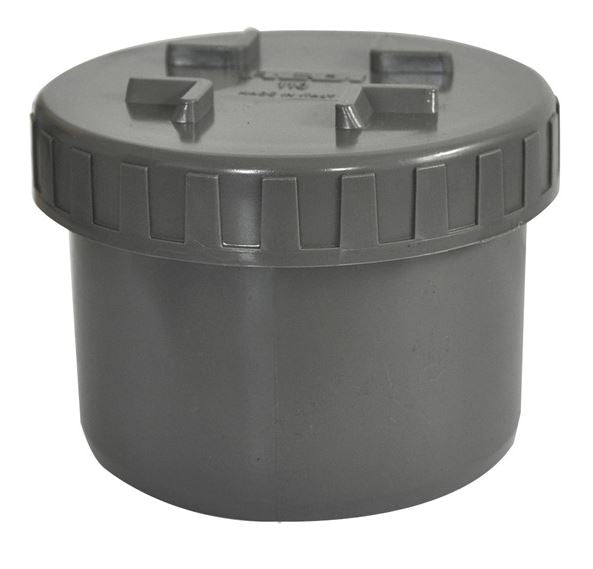 Nicolle eindstuk met schroefdeksel PVC