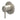 IVY IVY Bond 2-weg Stop-Omstel Afbouwdeel – Gebr. nickel PVD