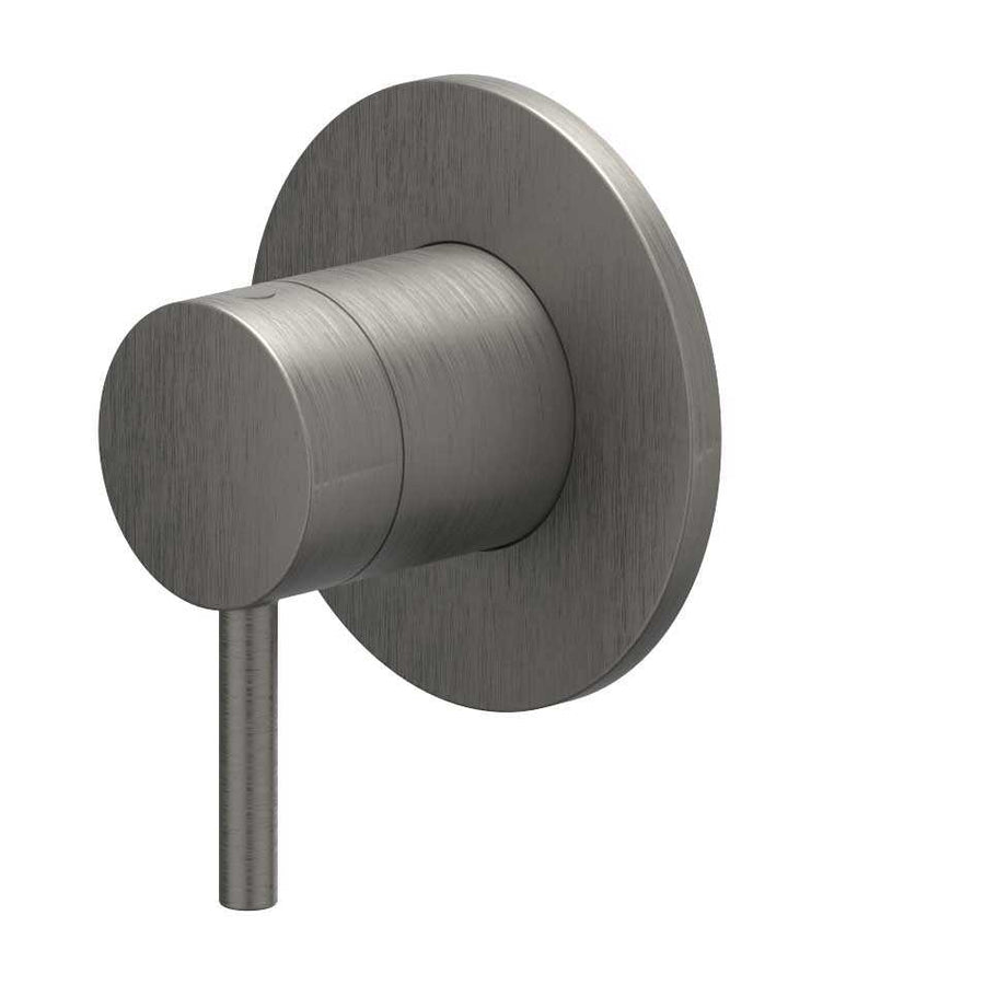 IVY IVY Bond 2-weg Stop-Omstel Afbouwdeel – Gebr. metal black PVD