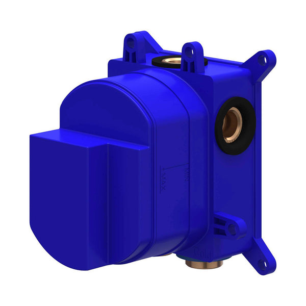 Inbouwbox t.b.v. inbouwthermostaat met 1 stopkraan