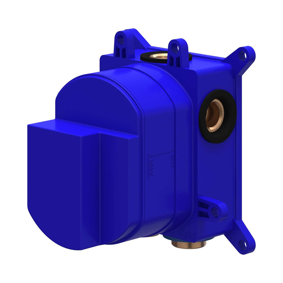 IVY Inbouwbox t.b.v. inbouwthermostaat met 1 stopkraan, Donker blauw - productfoto - SKU 6202398