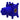 IVY Inbouwbox t.b.v. inbouw 3-weg stop-omstel symmetry, Donker blauw - productfoto - SKU 6202440