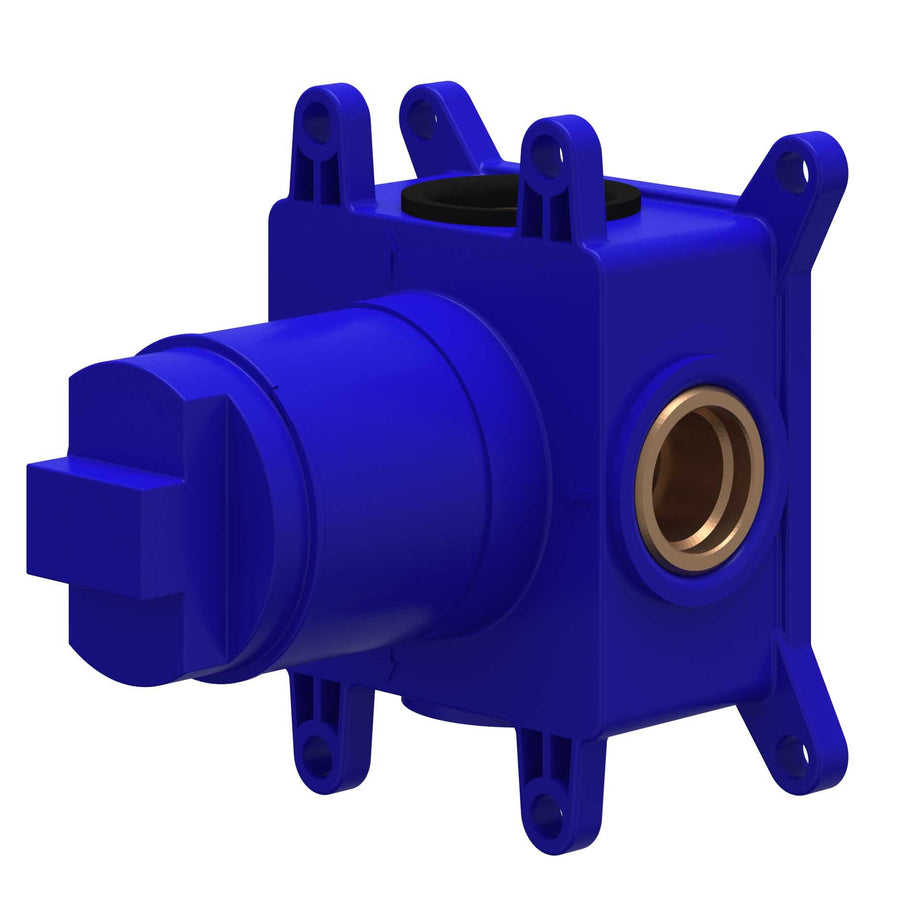 IVY Inbouwbox t.b.v. inbouw 3-weg stop-omstel symmetry, Donker blauw - productfoto - SKU 6202440
