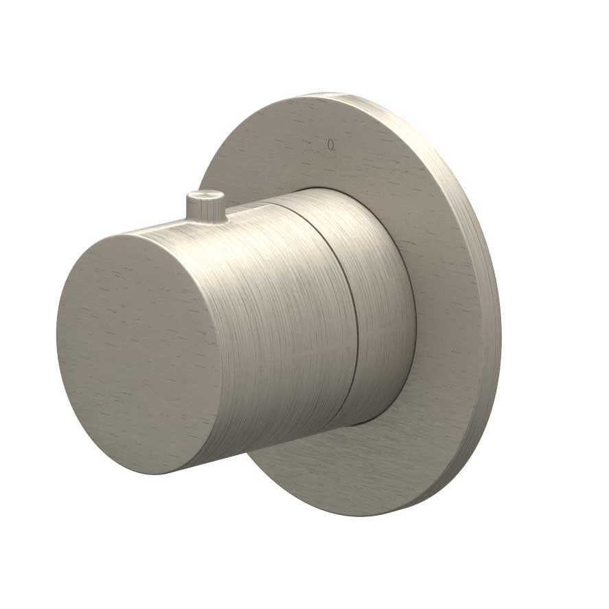 IVY IVY Bond Inbouwstopkraan Afbouwdeel – Rond Rozet – Gebr. nickel PVD