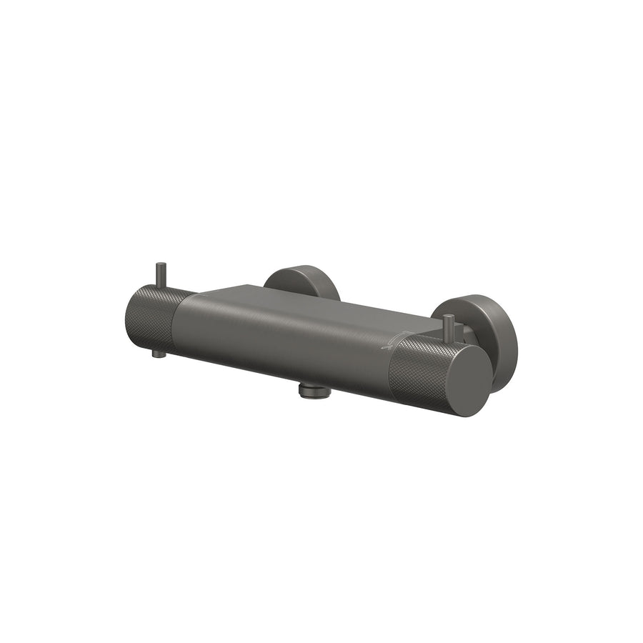 IVY Douchethermostaatkraan opbouw cooltouch – Gebr. metal black PVD