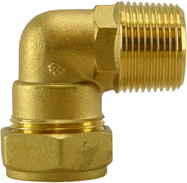 Riko knelkoppeling knie Kiwa Gastec 3/8" bu x 12 mm - sfeerbeeld