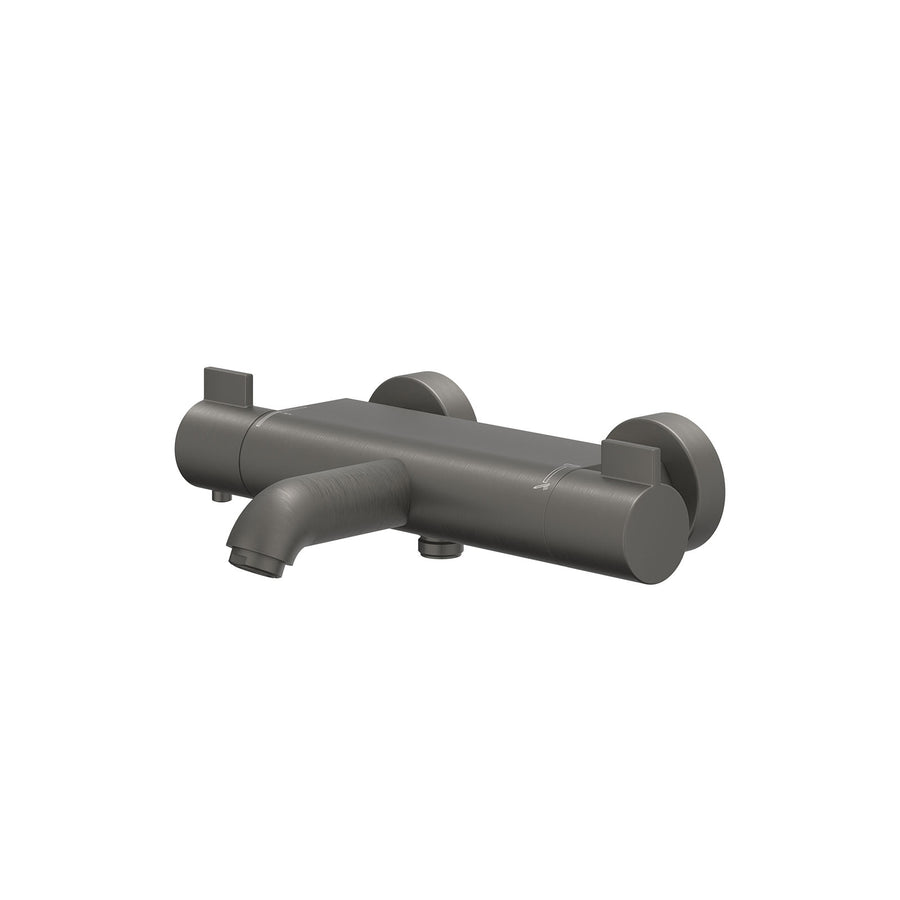 IVY Badthermostaat opbouw cooltouch met gebogen uitloop – Gebr. metal black PVD