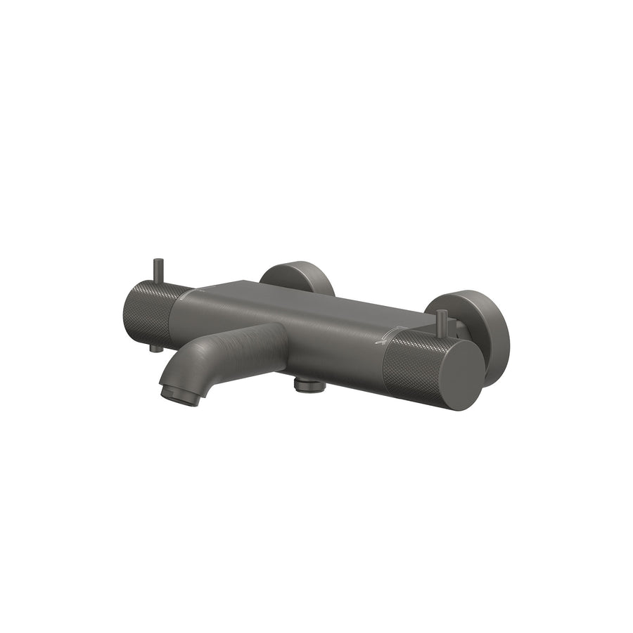 IVY Badthermostaat opbouw cooltouch met gebogen uitloop – Gebr. metal black PVD