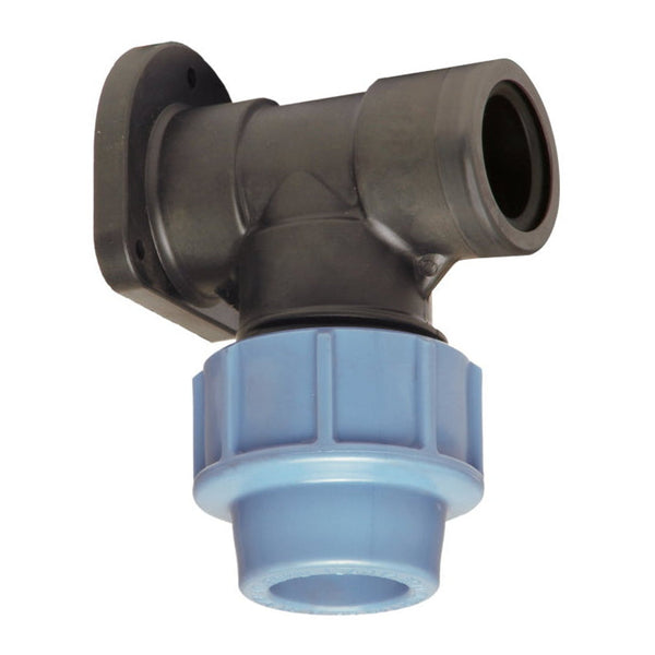 Nicolle Tyleenkoppeling muurplaat KIWA 20 mm x 1/2" binnendraad
