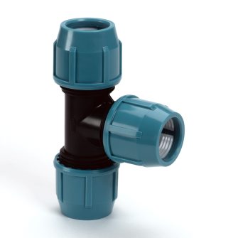 Riko tyleenkoppeling T-stuk 2,5 x 2,5 x 2,5 cm - productfoto