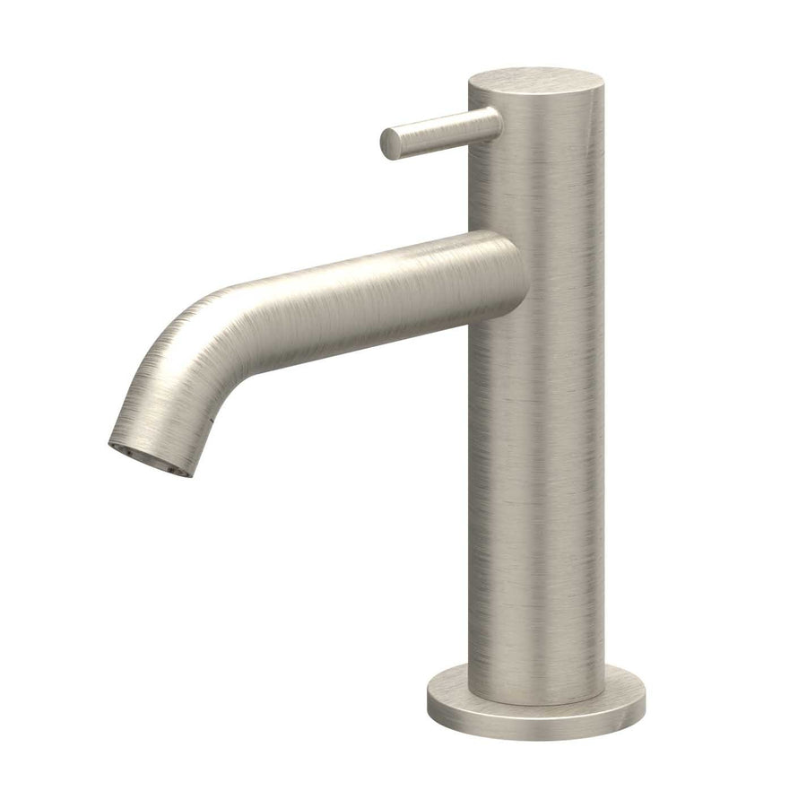 IVY Fonteinkraan staand model S, Gebr. nickel PVD - productfoto - SKU 6401003
